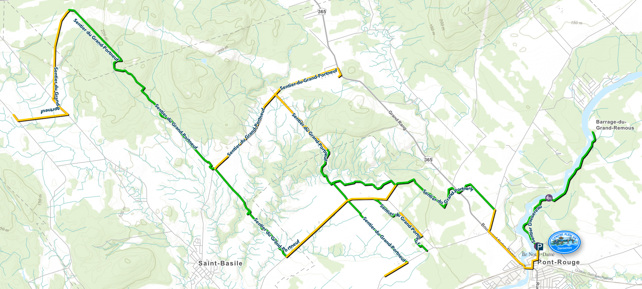 Sentier trans-canadien secteur de Pont-Rouge